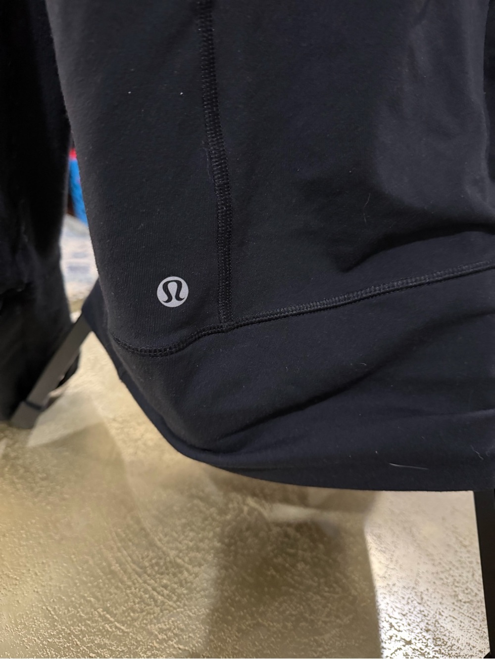 Women's Lululemon Black Zip-Front Active Jacket - Picture 3 of 3